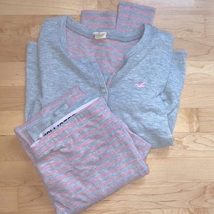 Hollister pajama set